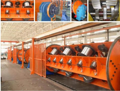 Rigid Frame Strander Machine